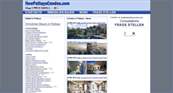 Desktop Screenshot of de.newpattayacondos.com